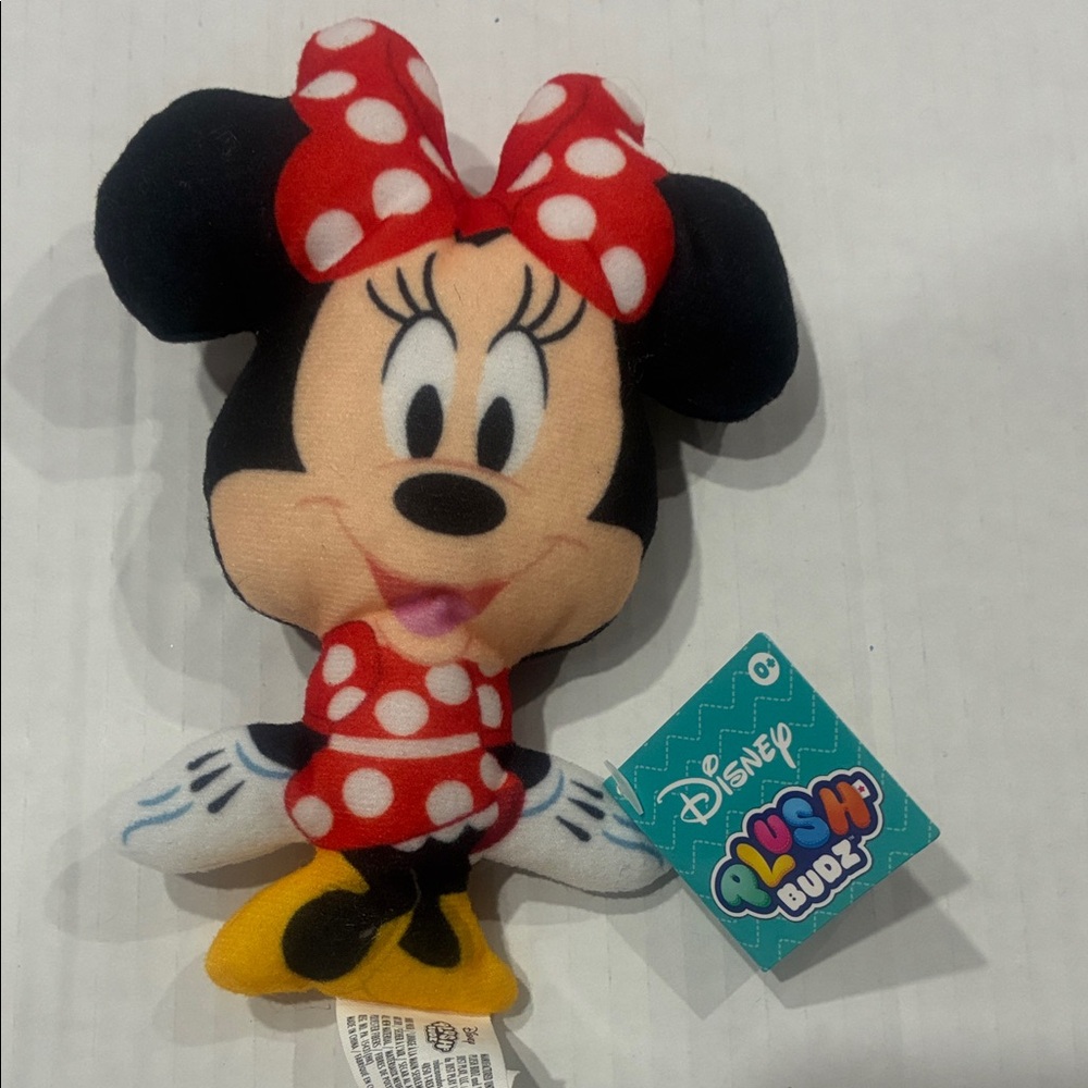 Disney Minnie Mouse Plush Buddy - Red, Black, White, Yellow